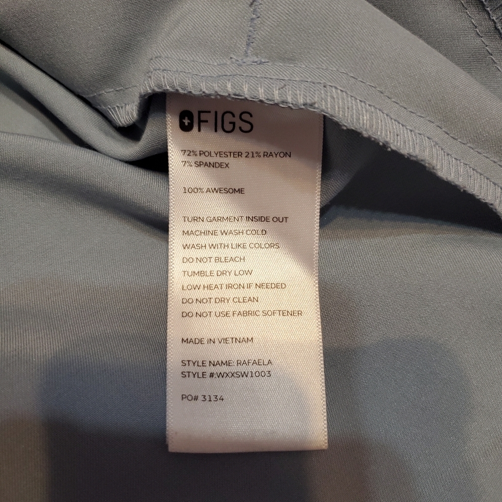 Figs Rafaella Oversized Scrub Top & Zamora Jogger Uniform Pants Set S - Picture 6 of 11